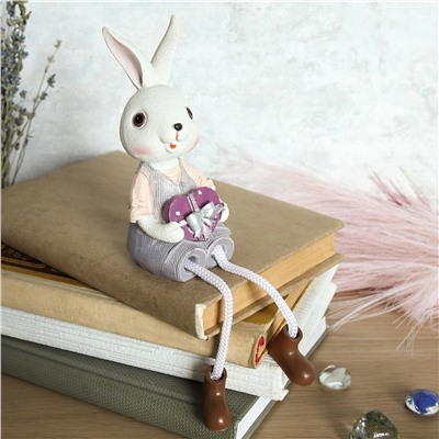 Фигурка Кролик висячие ножки 2 штуки набор / 9782 /уп 60/