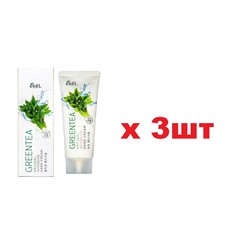 EKEL Крем для рук с экстрактом ЗЕЛЕНОГО ЧАЯ 100ml 3шт