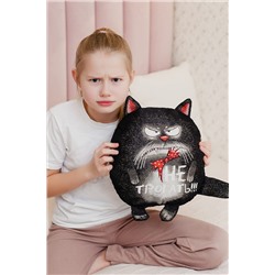 Подушка декоративная игрушка Кот обнимашка 27*27 НАТАЛИ, 1092530