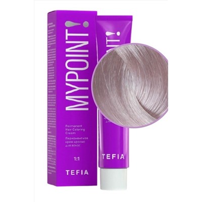 TEFIA Mypoint 10.17 Гель-краска для волос тон в тон / Экстра светлый блондин пепельно-фиолетовый, безаммиачная, 60 мл KRISTALLER, 1112376