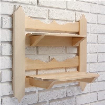 УЦЕНКА Полка резная, 54×48×14 см