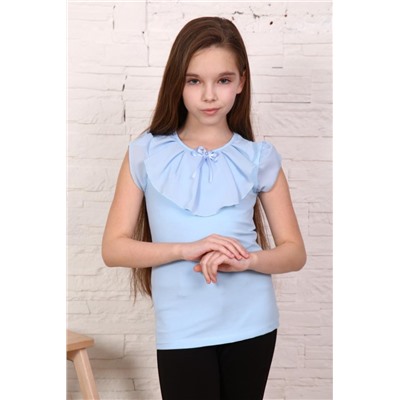 Джемпер Миленушка кор. рукав детский (Светло-голубой)