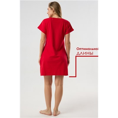 Туника новогодняя домашняя большие размеры Туж-гном