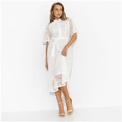 Платье из кружева на подкладе, Моя итальянская история (изящная, с поясом)