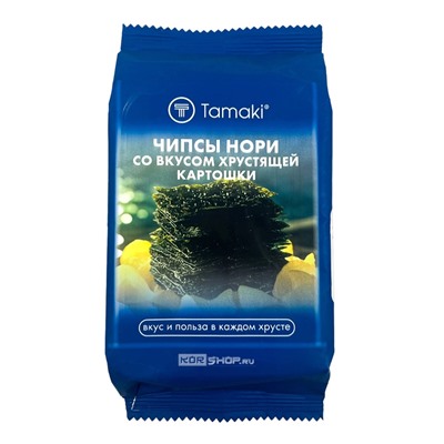 Чипсы нори со вкусом хрустящей картошки Tamaki, 4 г