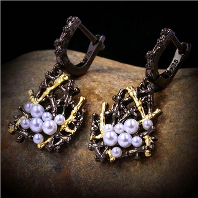 Серьги с английским замком арт. 13 5198 (id 271515)