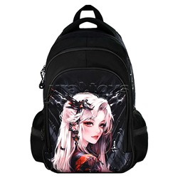 Рюкзак школьный "Девушка панк"