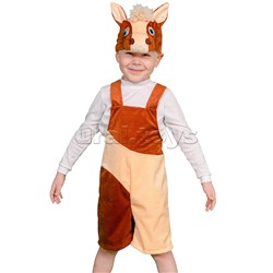 Изделие швейное "Набор карнавальный "Коник" плюш (3-6 лет, рост 98-116 см)