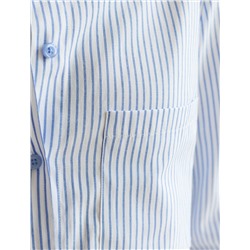 Укороченная блузка из хлопка