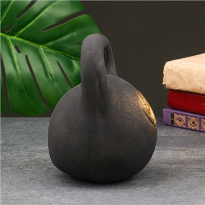 Копилка для денег «Гиря с гербом СССР», гипс, 15×15×18 см