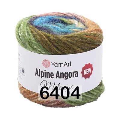 Пряжа YarnArt Alpine Angora Melange