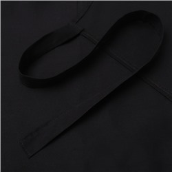 Фартук «Этель» Home, 60×70 см, чёрный, 100% хлопок, саржа 190 г/м²