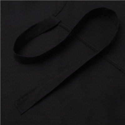 Фартук «Этель» Home, 60×70 см, чёрный, 100% хлопок, саржа 190 г/м²