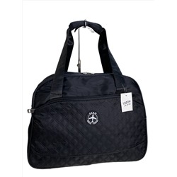 Дорожная сумка из текстиля, цвет черный