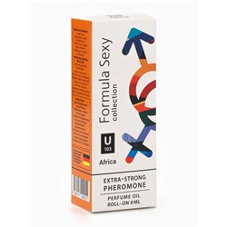 Парфюмерное масло женское с феромонами Formula Sexy Collection Africa U103, 8 мл (по мотивам Bal d’Afrique (Byredo)