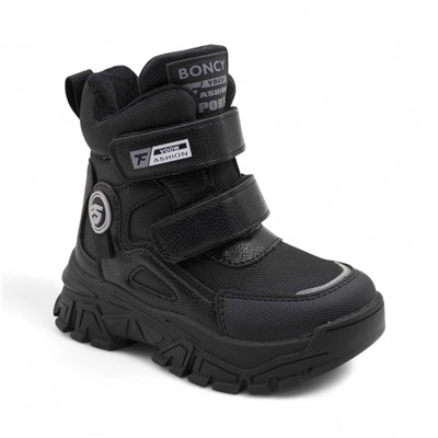 Ботинки мембранные на меху В6662-21 черные