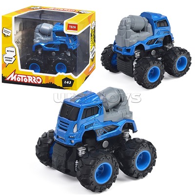 Машинка металлическая Big Foot, 1:43, серия Tech