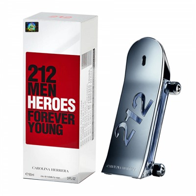 Туалетная вода Carolina Herrera 212 Men Heroes Forever Young мужская (Euro A-Plus качество люкс)