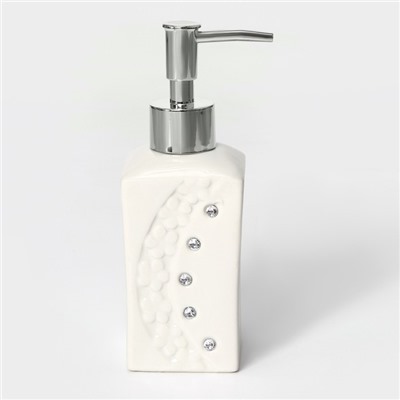 УЦЕНКА Набор для ванной, 4 предмета: дозатор, мыльница, 2 стакана