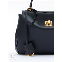 Сумка женская кожаная 1001MJ black  Polina&Eiterou