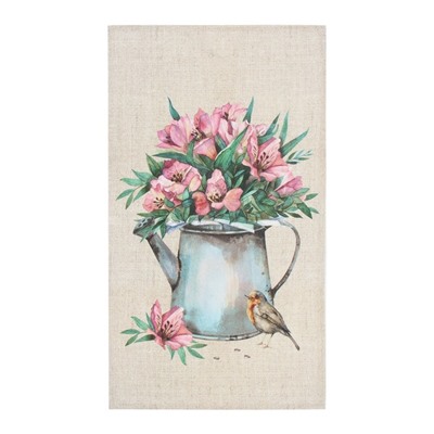 Набор полотенец Этель «Букеты» 45×70 см - 3 шт., репс 167 г/м², хлопок