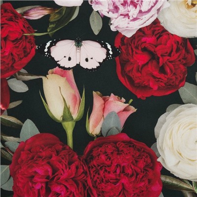 Скатерть «Этель» Flowers, 110×147 см, 100% хлопок, саржа 190 г/м²