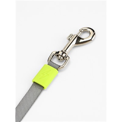 Рулетка - поводок для собак, лента 3 метра, голубая