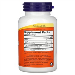 Now Foods, Масло бурачника, высокая концентрация ГЛК, 1000 мг, 60 мягких желатиновых капсул