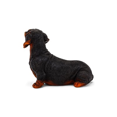 Садовая фигура из полистоуна «Собака такса», 20×20×12 см