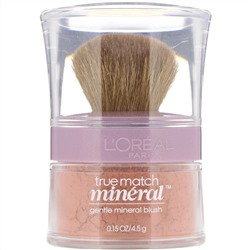 L'Oreal, Румяна True Match Naturale Mineral Blush, оттенок 492 «Чистый мед», 4,5 г