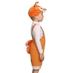 Карнавальный костюм «Бельчонок» ткань-плюш, 3-6 лет, рост 98-116 см