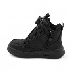 Кроссовки зимние на меху В7177-21 черные