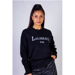 Теплая туника женская арт.1835 Л (Черный)