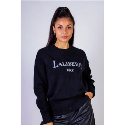 Теплая туника женская арт.1835 Л (Черный)