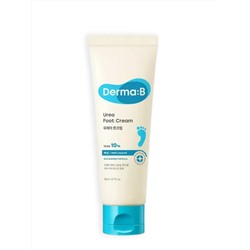 Derma:B Смягчающий ламеллярный крем для ног с мочевиной Urea 10% Foot Cream