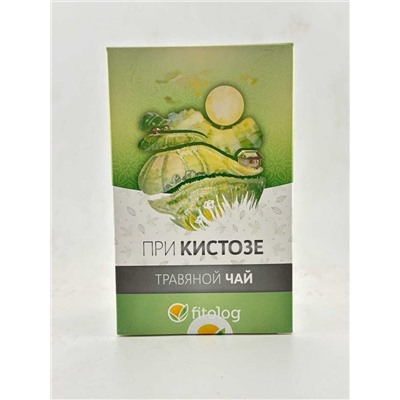 При кистозе яичников травяной чай 100 гр.