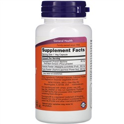 Now Foods, Pycnogenol (пикногенол), 60 мг, 50 растительных капсул