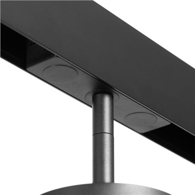 Светильник трековый ULTRA «Менси», светодиодный, 9 Вт, 48 В, 3000K-5700К, CRI90, чёрный