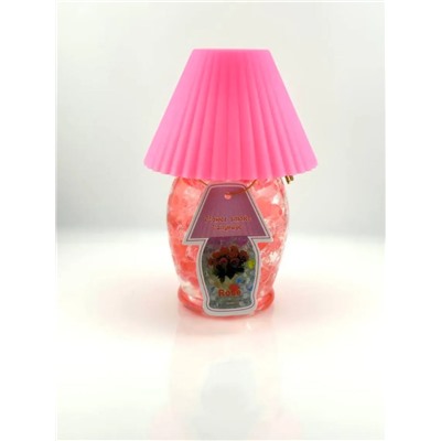 Освежитель воздуха, мини-лампа с подсветкой 2 в 1, аромат роза