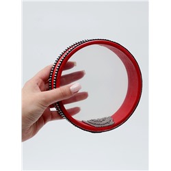 Музыкальный инструмент Барабан Шум Моря Music Life красный, 15 см