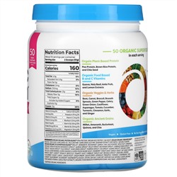 Orgain, Organic Protein + Superfoods Powder, Plant Based Protein Powder, Vanilla Bean, 1.12 lb (510 g)