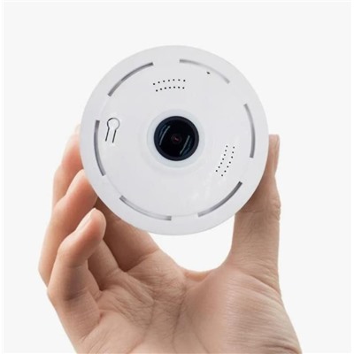 360-градусная панорамная камера видеонаблюдения Wifi 1080P HD Беспроводная VR-камера с дистанционным управлением Камера видеонаблюдения P2P US Plug