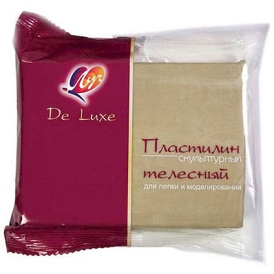 Пластилин скульптурный  300гр. 23С 1482-08 телесный Луч