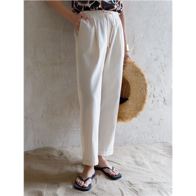 Брюки из плотного лиоцелла