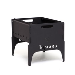 Мангал разборный «Булава» мини, 40×30×32 см, толщина металла 2 мм, с сумкой