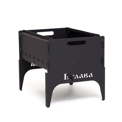 Мангал разборный «Булава» мини, 40×30×32 см, толщина металла 2 мм, с сумкой
