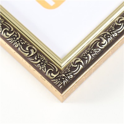 Фоторамка для фото 21×30 см Keep memories «Винтаж», пластик, венге, (пластиковый экран)