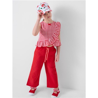 Кепка текстильная для девочек