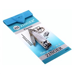 Zinger Книпсер для ногтей с пилкой и цепочкой / Classic SLN-602 FCSLN-602 FC(SLN-602С), 9 мм 2046