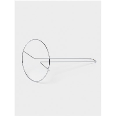 Держатель для бумажных полотенец настольный Доляна, 13.5×13.5×28 см, хромированный